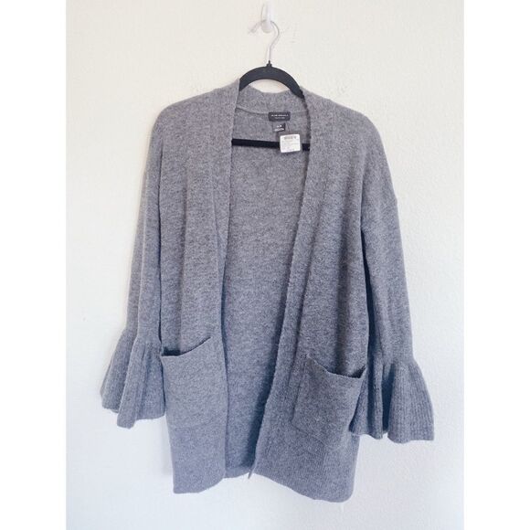 Club Monaco wool blend Bell sleeve cardigan - Picture 7 of 11